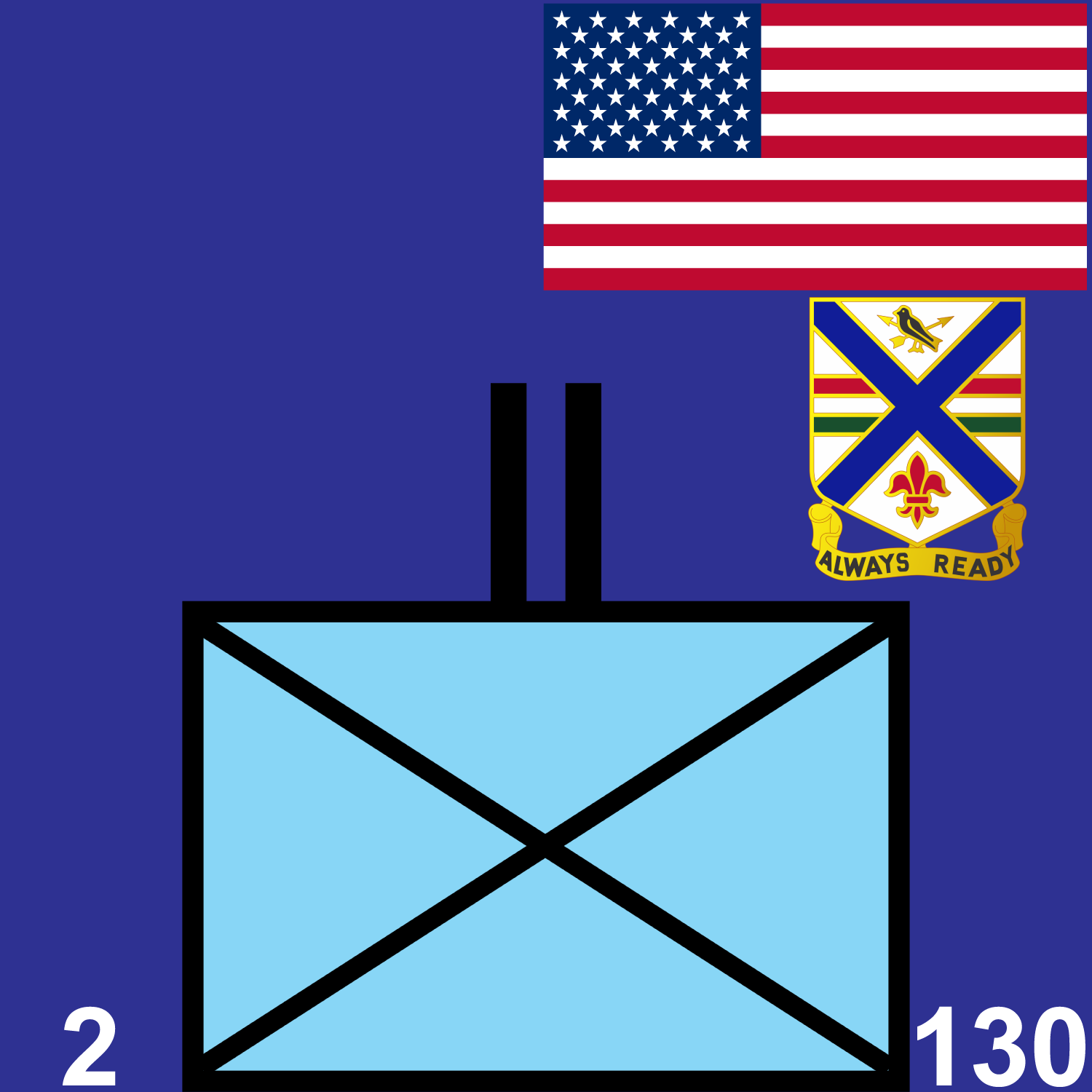 2d Battalion, 130th Infantry Regiment icon